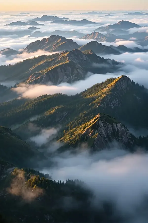 苍山云海 - 自然纪录 苍山云海 - 自然纪录 - Boundless Mountain Cloud Sea