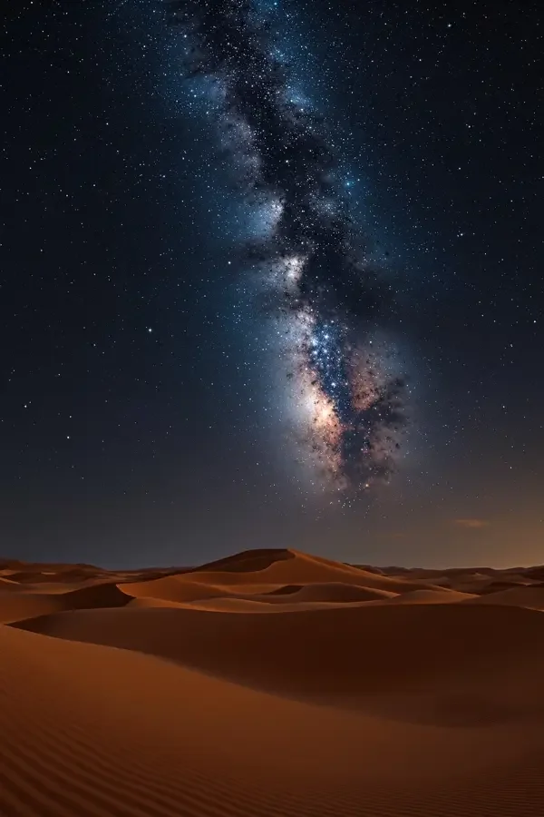 沙漠星空 - 自然纪录 沙漠星空 - 自然纪录 - Desert Starry Sky